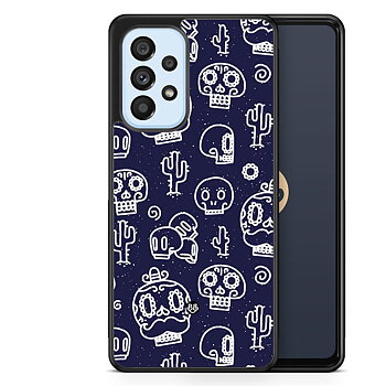 Samsung Galaxy A53 5G Case - Oldschool Skulls