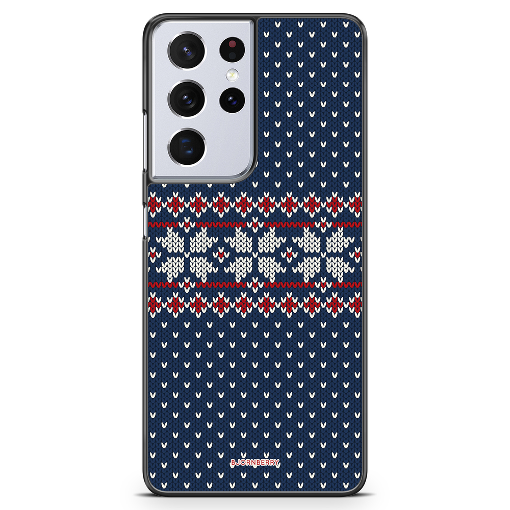 Samsung Galaxy S21 Ultra Case - Knitted Xmas