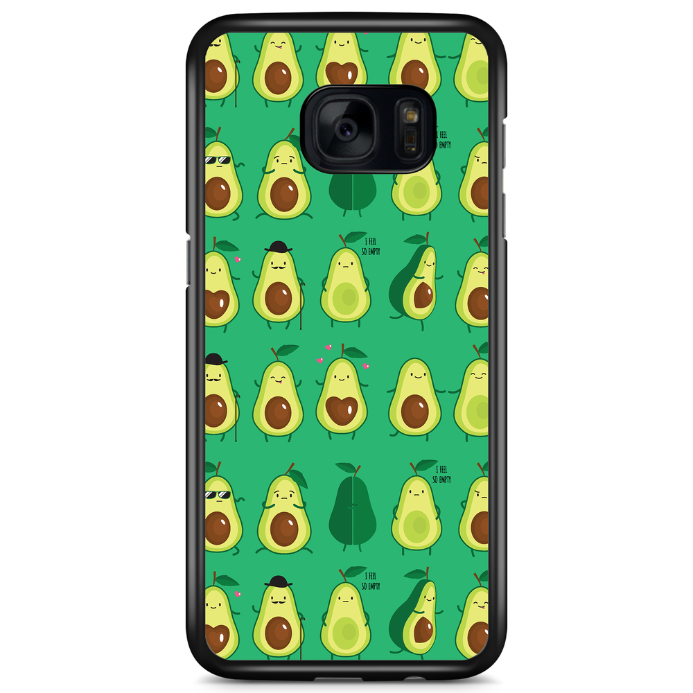 Samsung Galaxy S7 Edge Case - Avocado Pattern