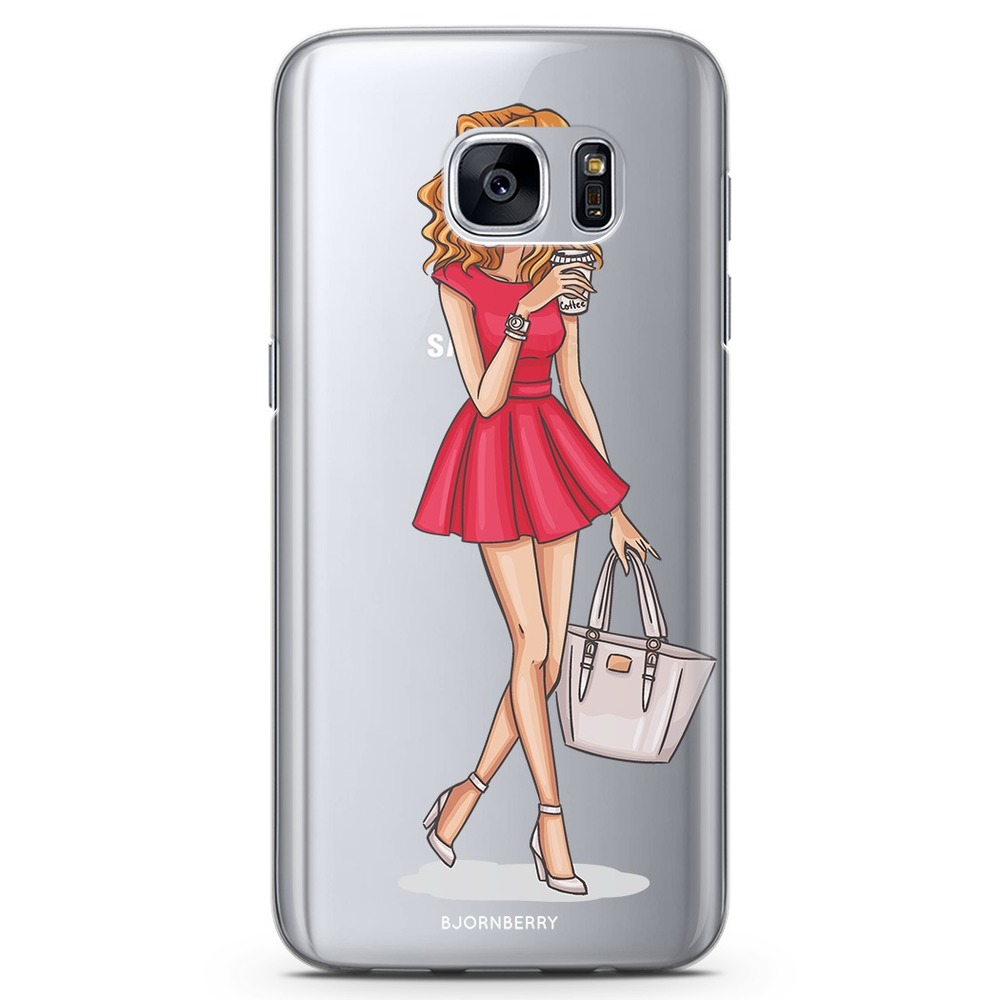 Samsung Galaxy S6 TPU Case - Fashion Sketch