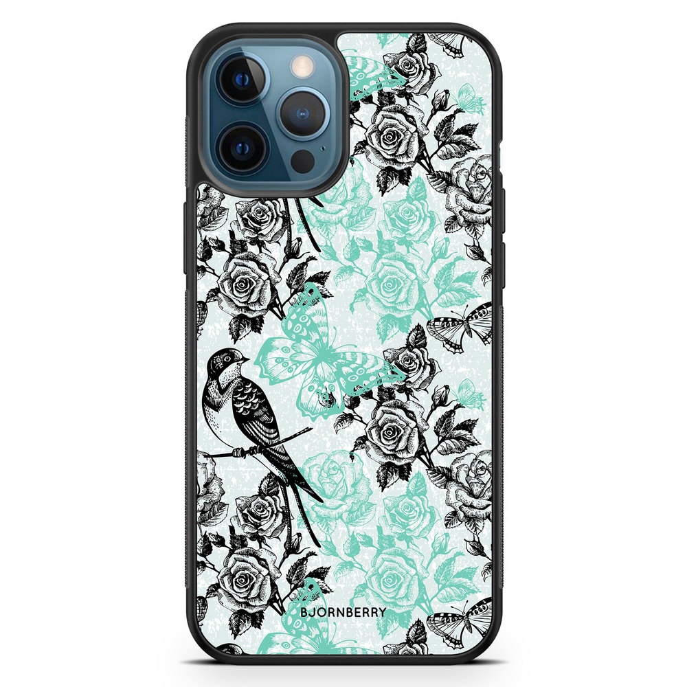 iPhone 12 Pro Case - Birds & Roses