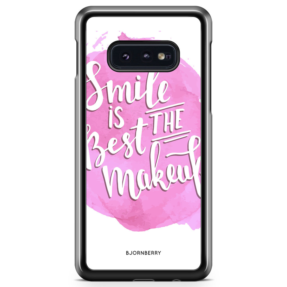Samsung Galaxy S10e Case - Smile Quote