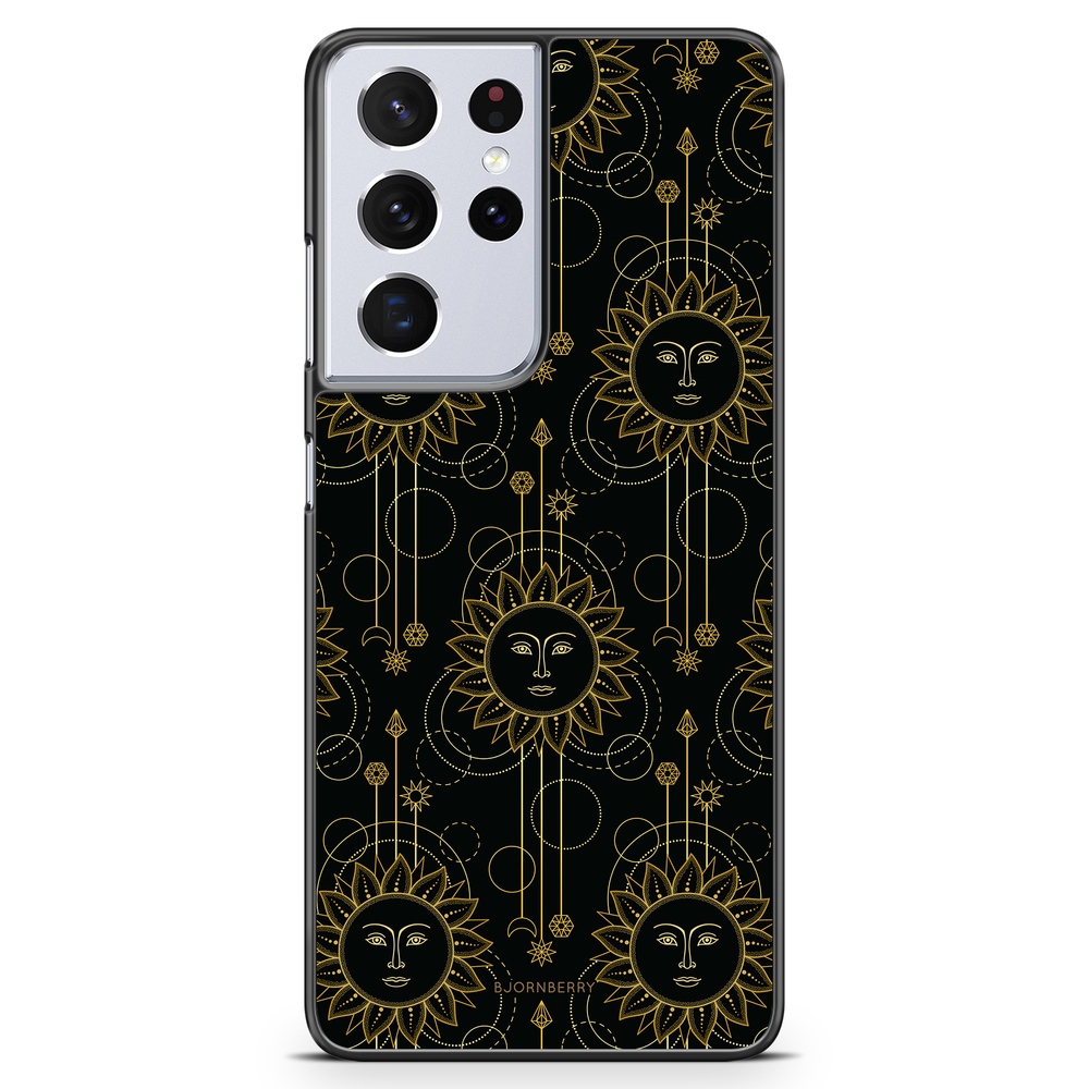 Samsung Galaxy S21 Ultra Case - Gold Suns