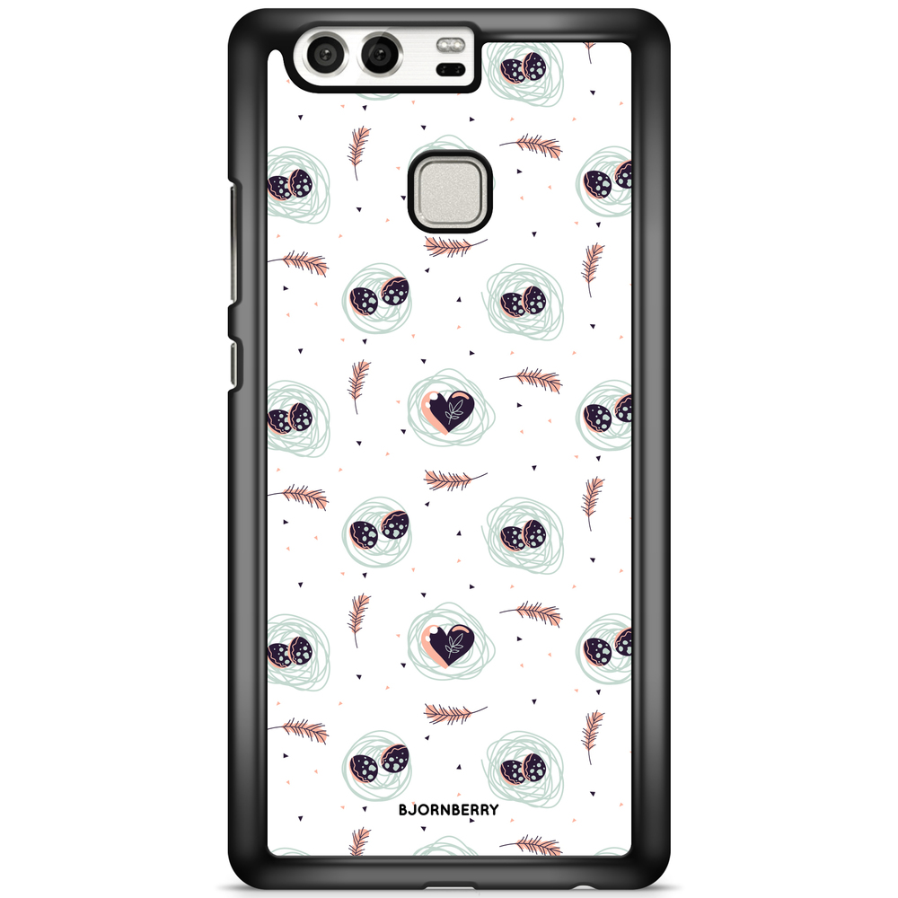 Huawei P9 Case - Eggs and Hearts