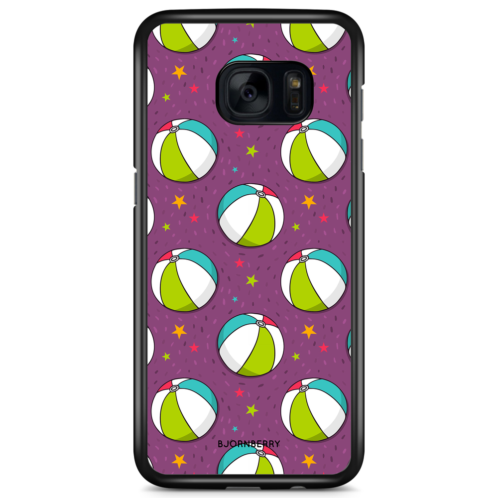 Samsung Galaxy S7 Edge Case - Beach Ball Pattern