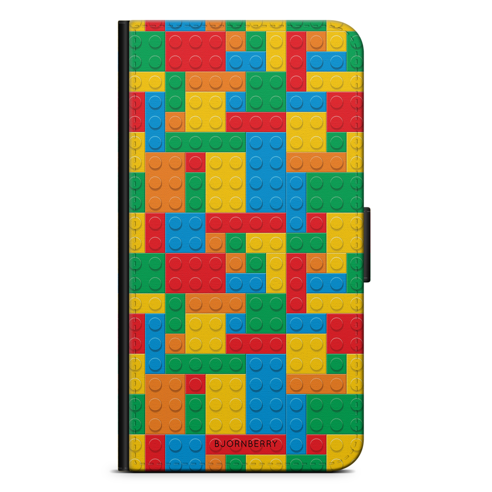 Huawei P20 Lite Wallet Case - Building Blocks