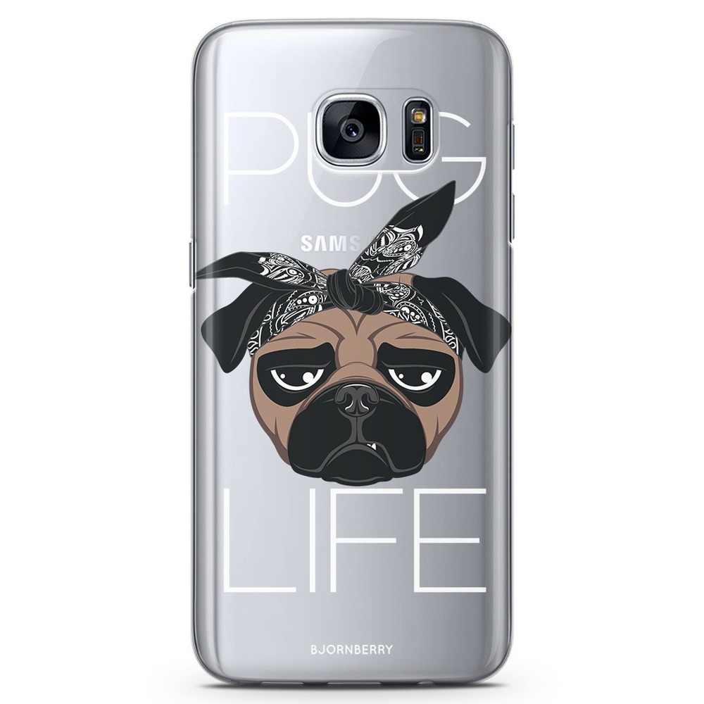 Samsung Galaxy S6 TPU Case - Pug Life