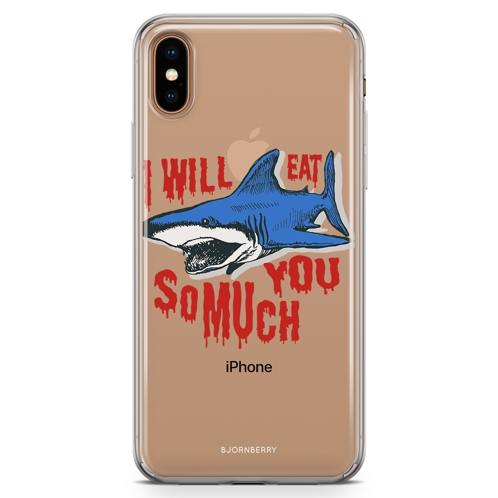 iPhone Xs Max Fashion Skal - Haj