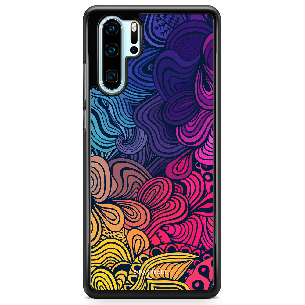 Huawei P30 Pro Case - Retro Flowers