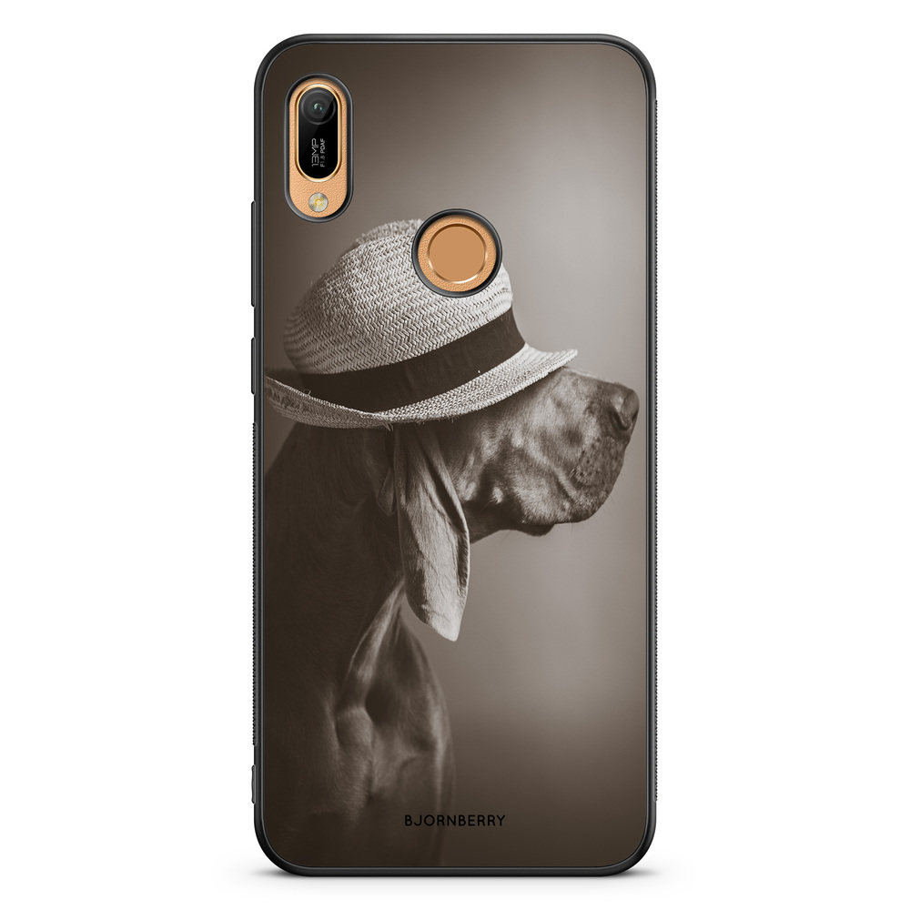 Huawei Y6 2019 Case - Dog With Hat