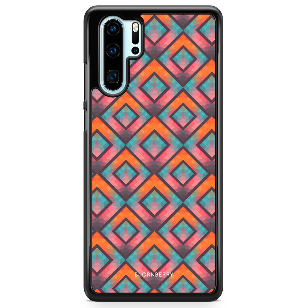 Huawei P30 Pro Case - Retro Squares
