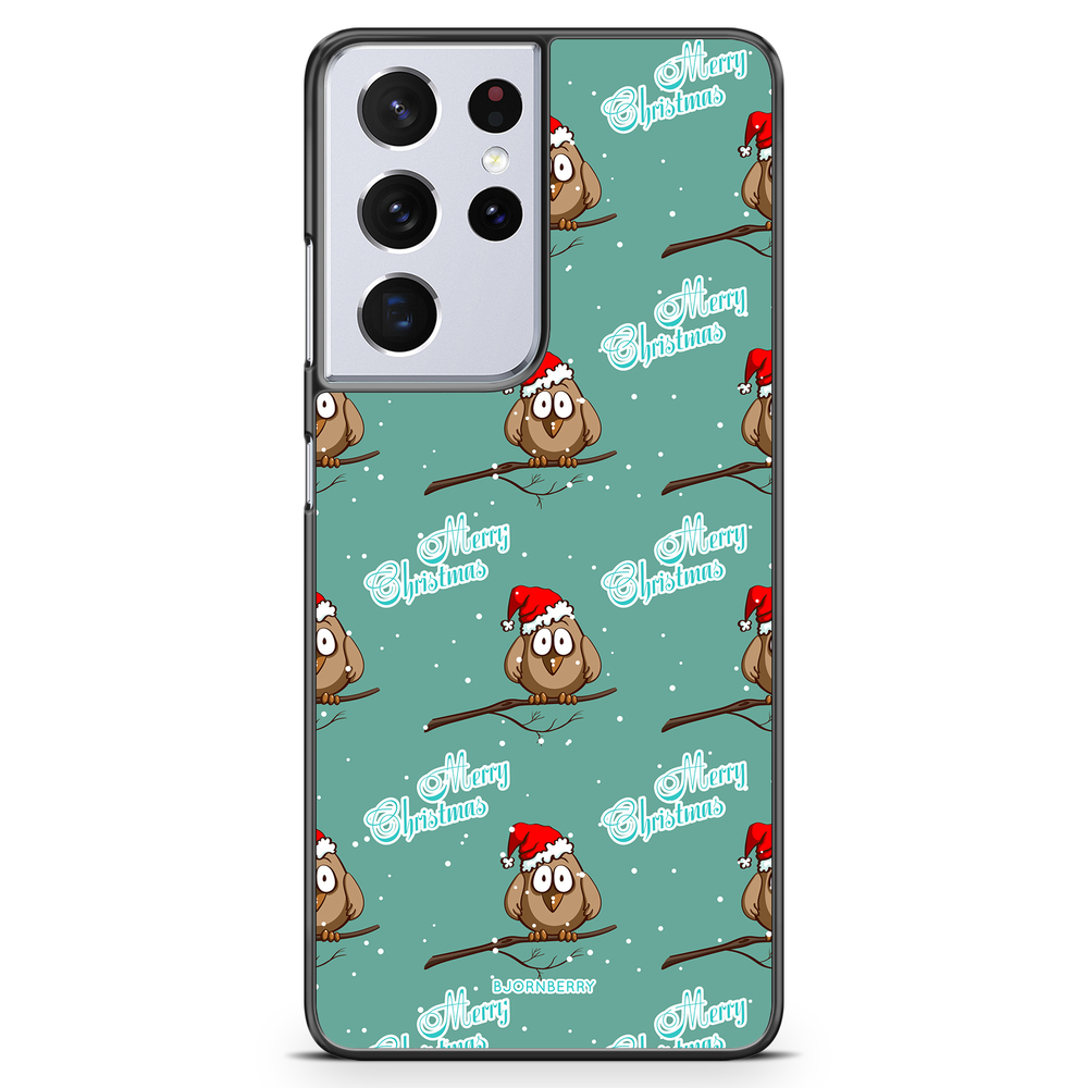 Samsung Galaxy S21 Ultra Case - Xmas Sparrows
