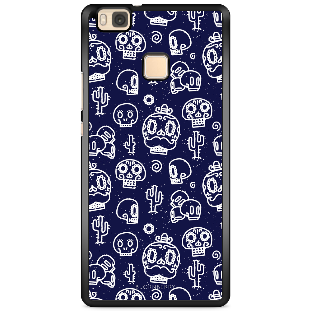 Huawei P9 Lite Case - Oldschool Skulls