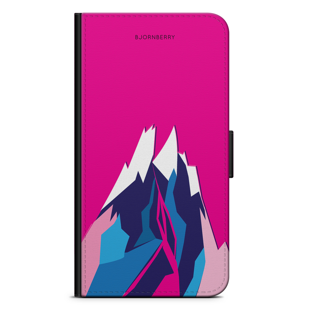 Samsung Galaxy S20 Wallet Case - Pink Mountain
