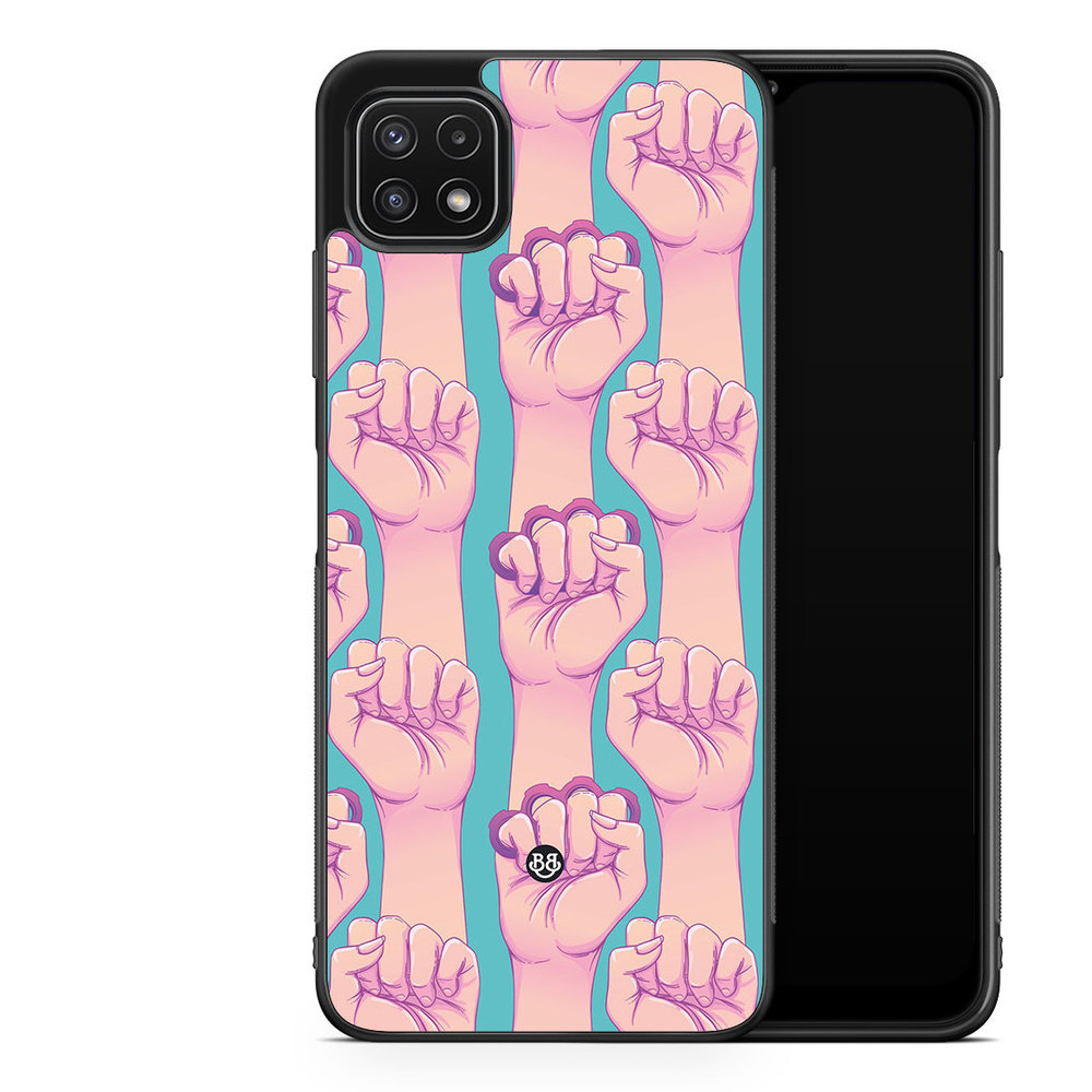 Samsung Galaxy A22 5G Case - Hand Pattern