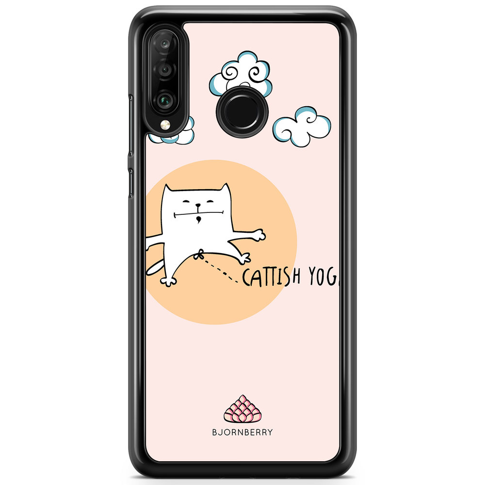 Huawei P30 Lite Case - Cattish Yoga