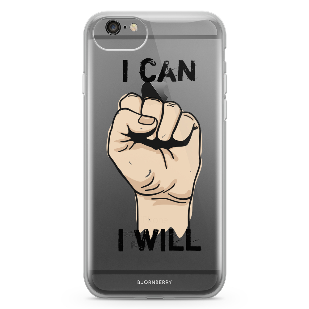 iPhone 6/6s Fashion Case - I CAN I WILL