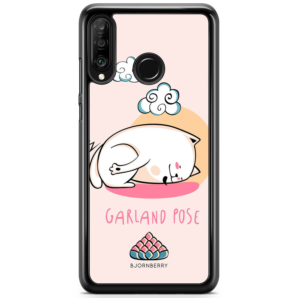 Huawei P30 Lite Case - Yoga Cat Garland