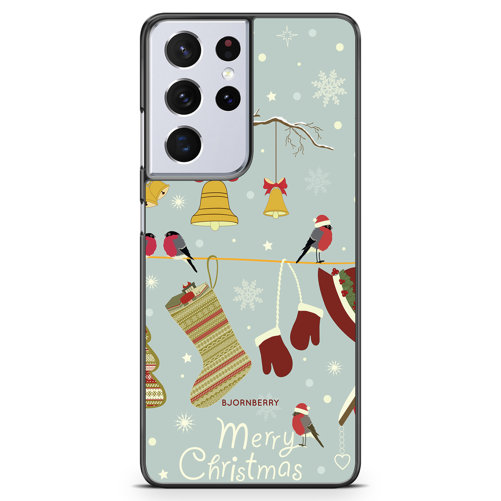 Samsung Galaxy S21 Ultra Case - Christmas Owls
