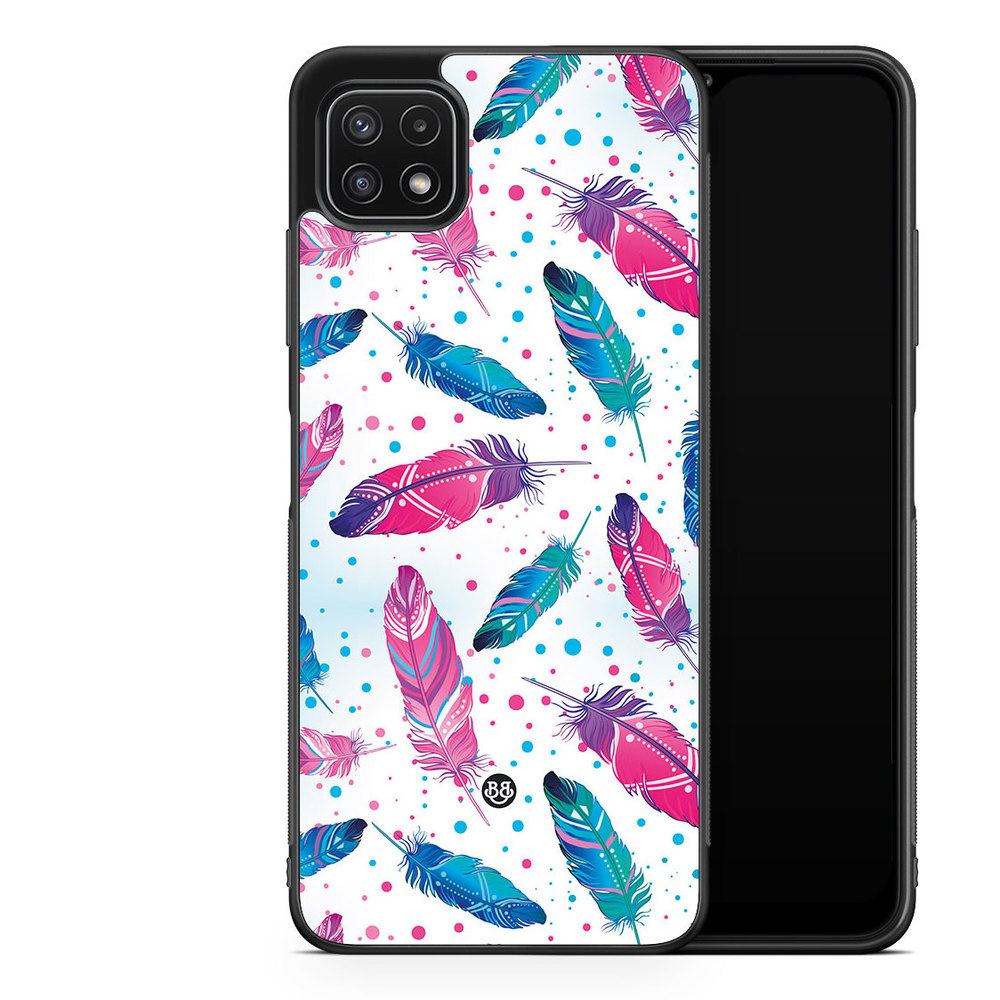Samsung Galaxy A22 5G Case - Feathers