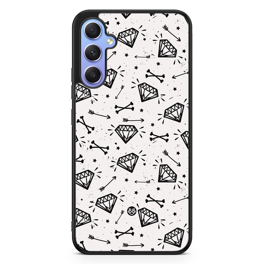 Samsung Galaxy A34 5G Case - Diamond Pattern