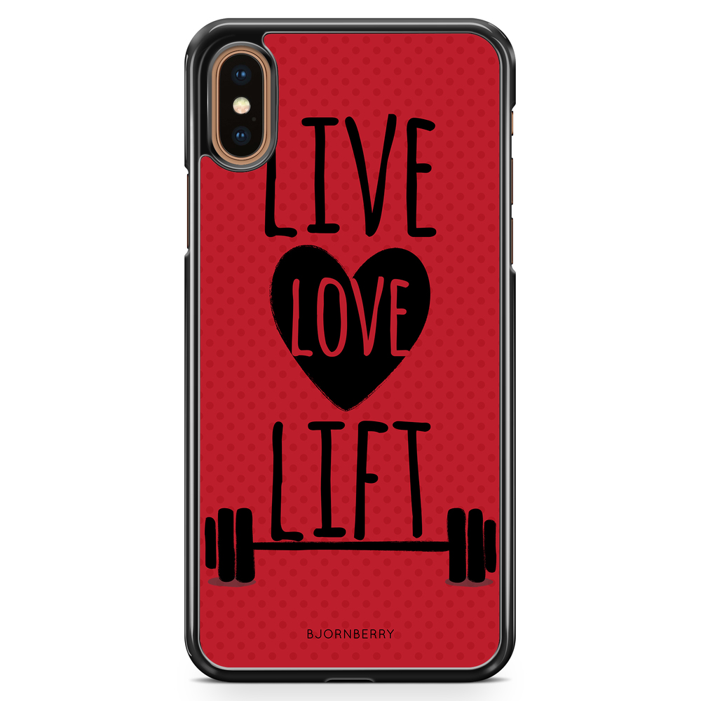 iPhone XS Max Case - Live Love Lift