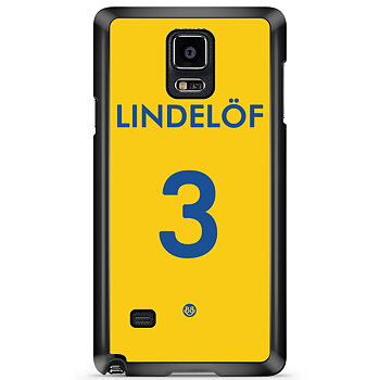 Samsung Galaxy Note 4 Skal Custom - Sverige Namn/Nummer