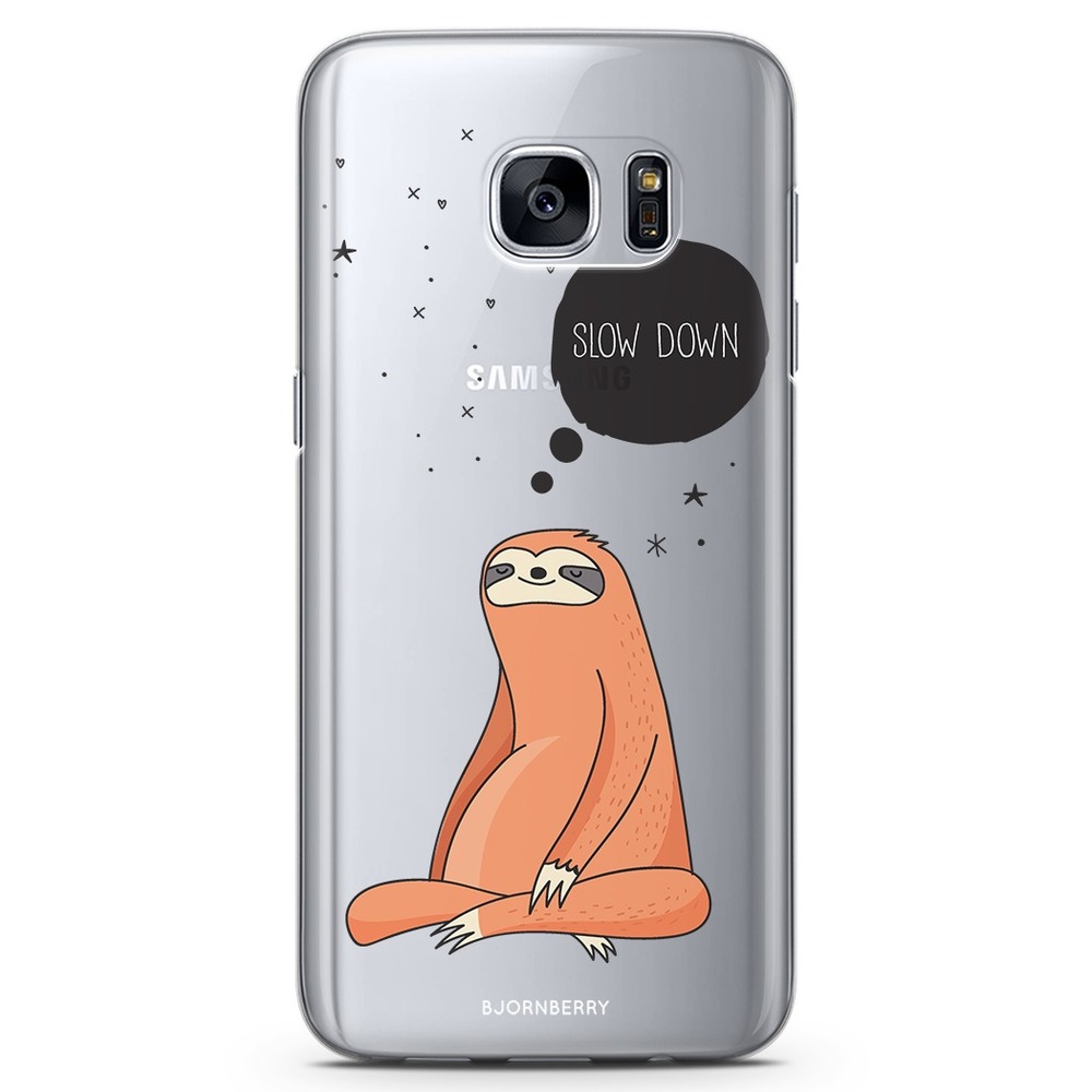 Samsung Galaxy S6 TPU Case - Slow Down Sloth