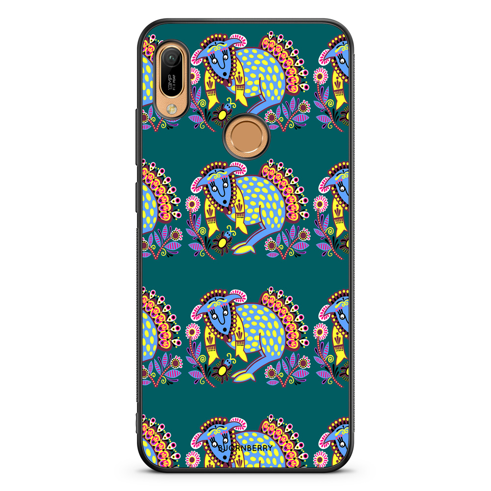 Huawei Y6 2019 Case - Funny Characters