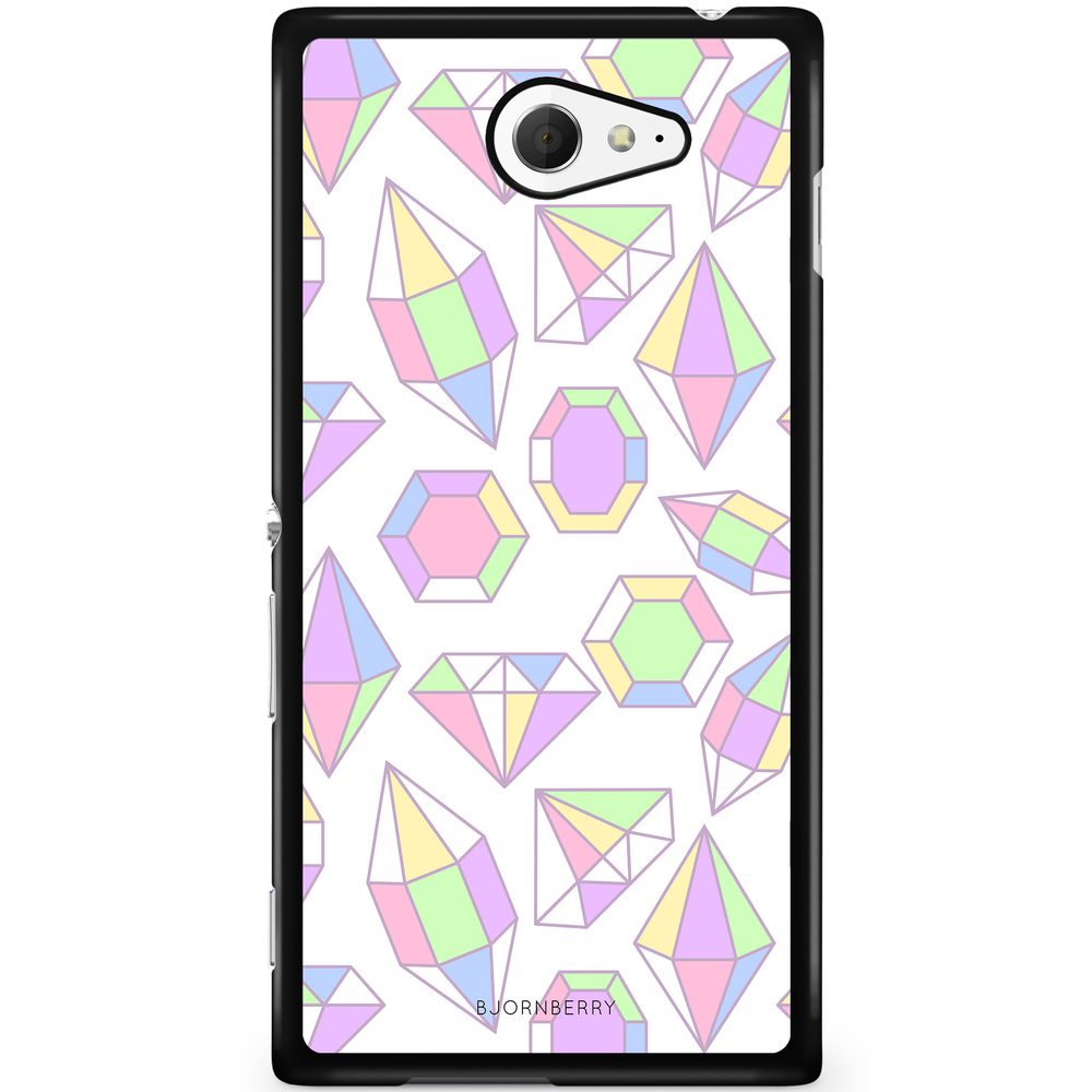 Sony Xperia M2 Aqua Case - Diamonds