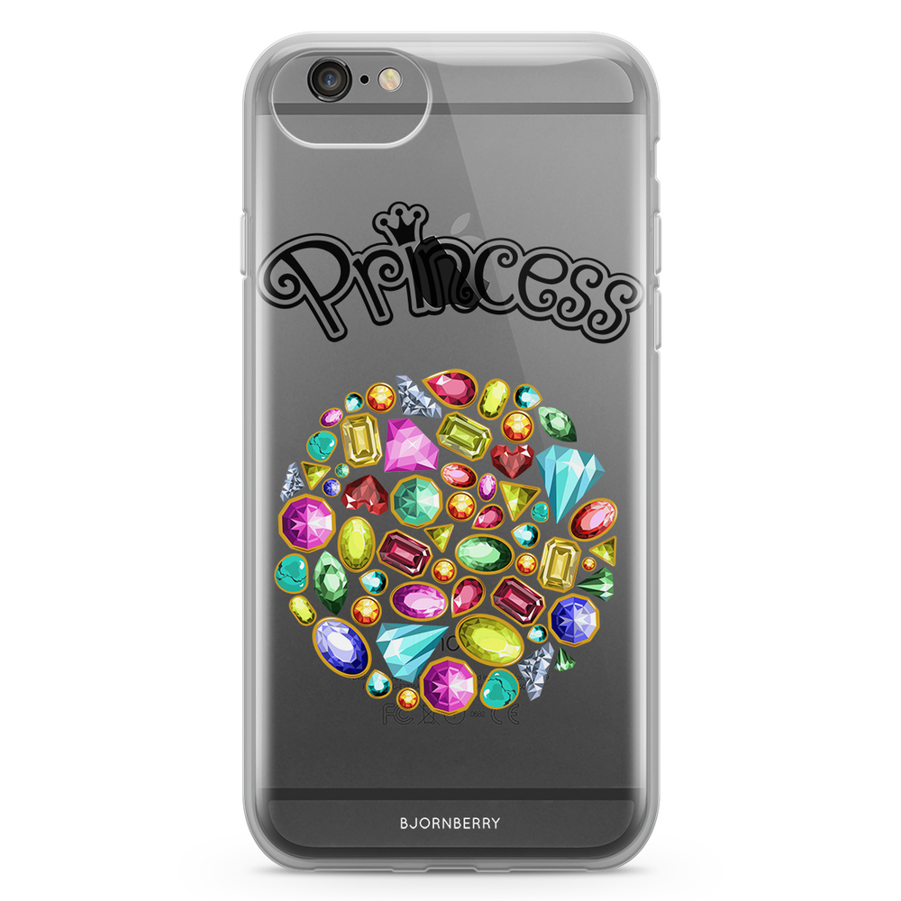iPhone 6/6s Fashion Skal - Princess Diamanter