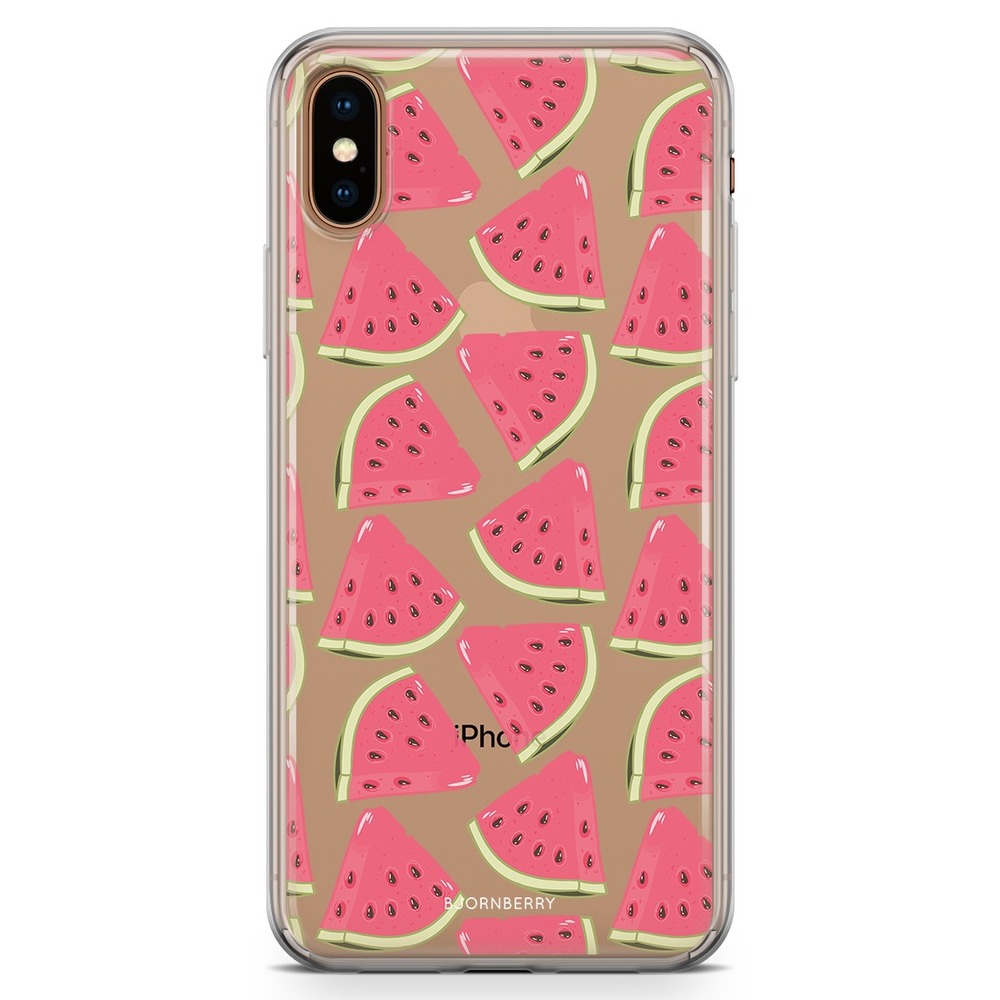 iPhone Xs Max Fashion Skal - Vattenmelon