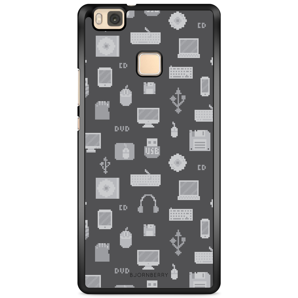 Huawei P9 Lite Case - Pixel Art Computer