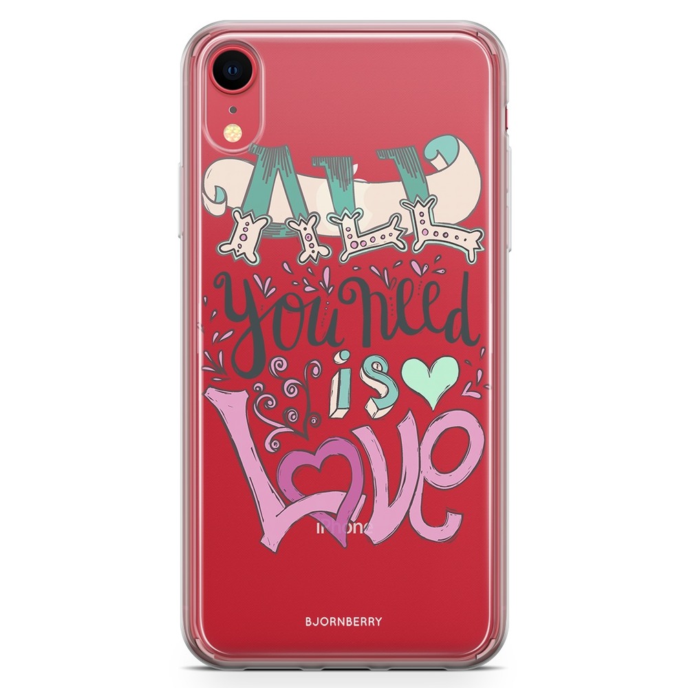 iPhone XR Fashion Case - All You Need Is Love
