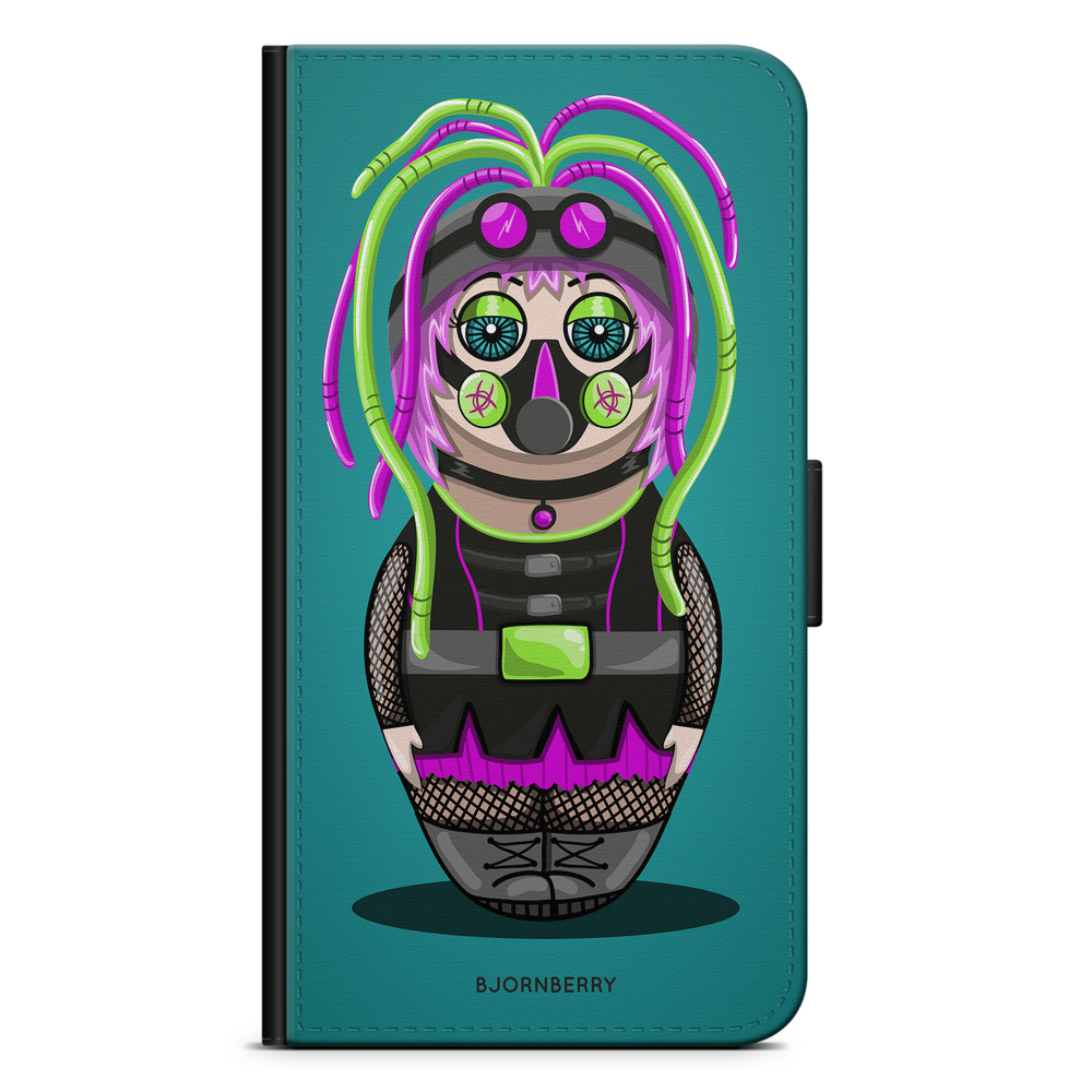 Samsung Galaxy A03s Plånboksfodral - Cyber-Goth