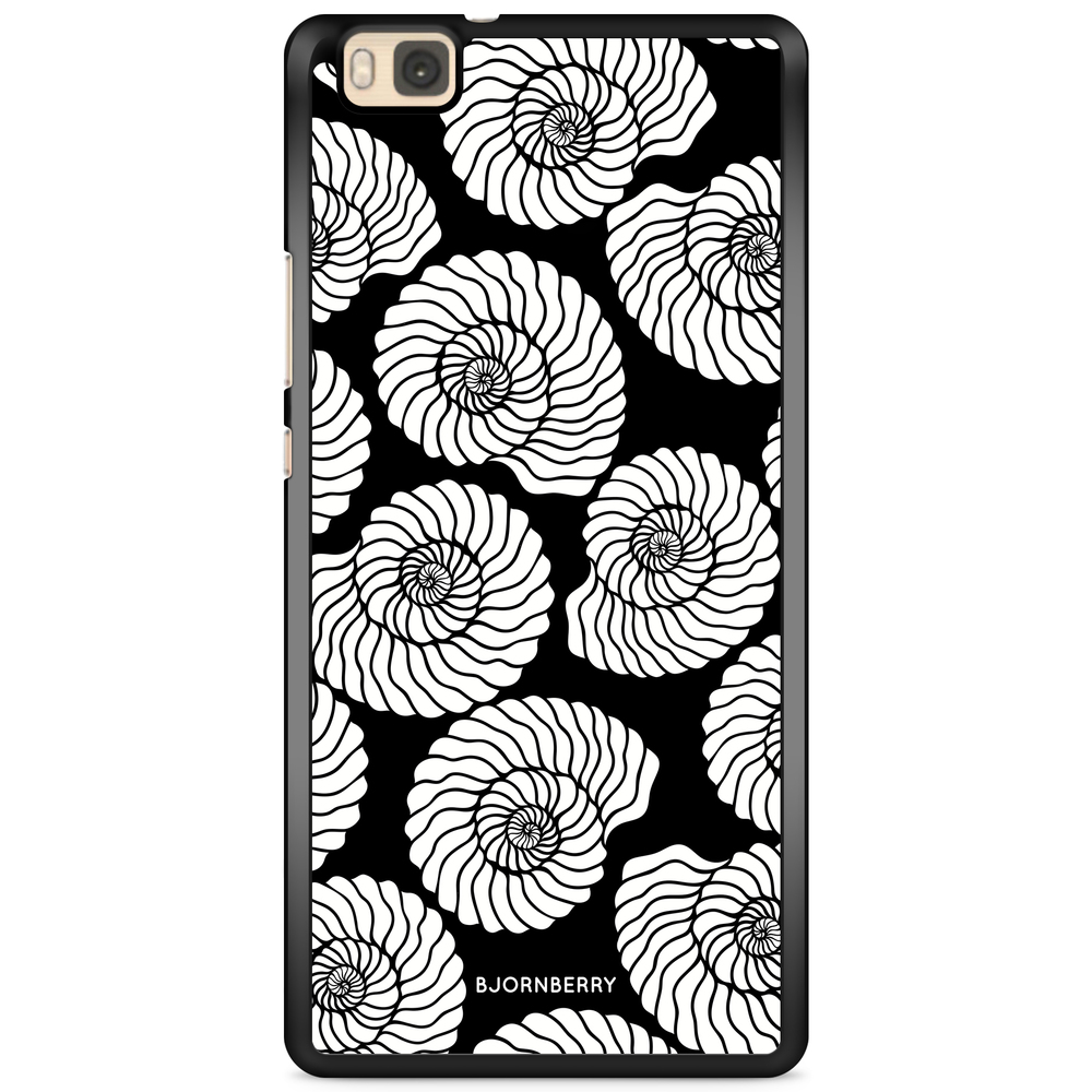 Huawei P8 Lite Case - Seashell BW
