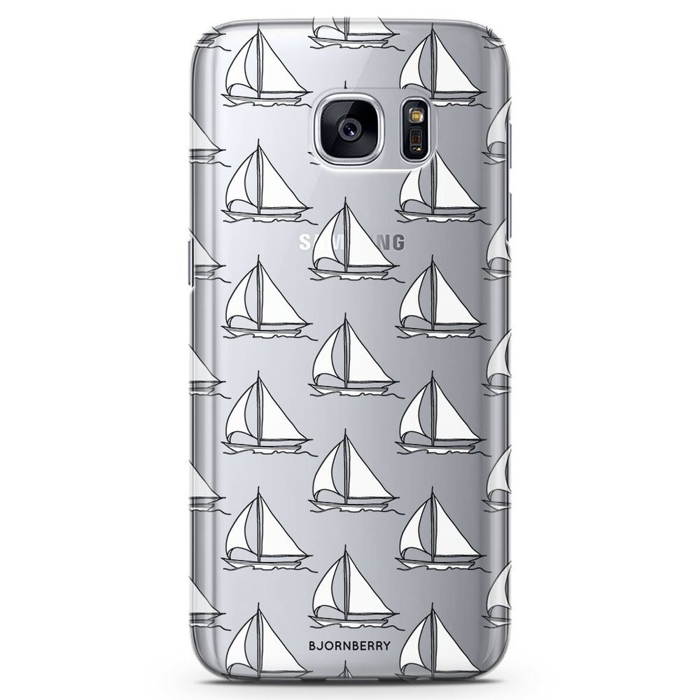 Samsung Galaxy S6 TPU Case - Sail Boats
