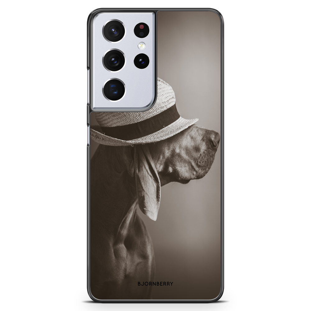 Samsung Galaxy S21 Ultra Case - Dog With Hat