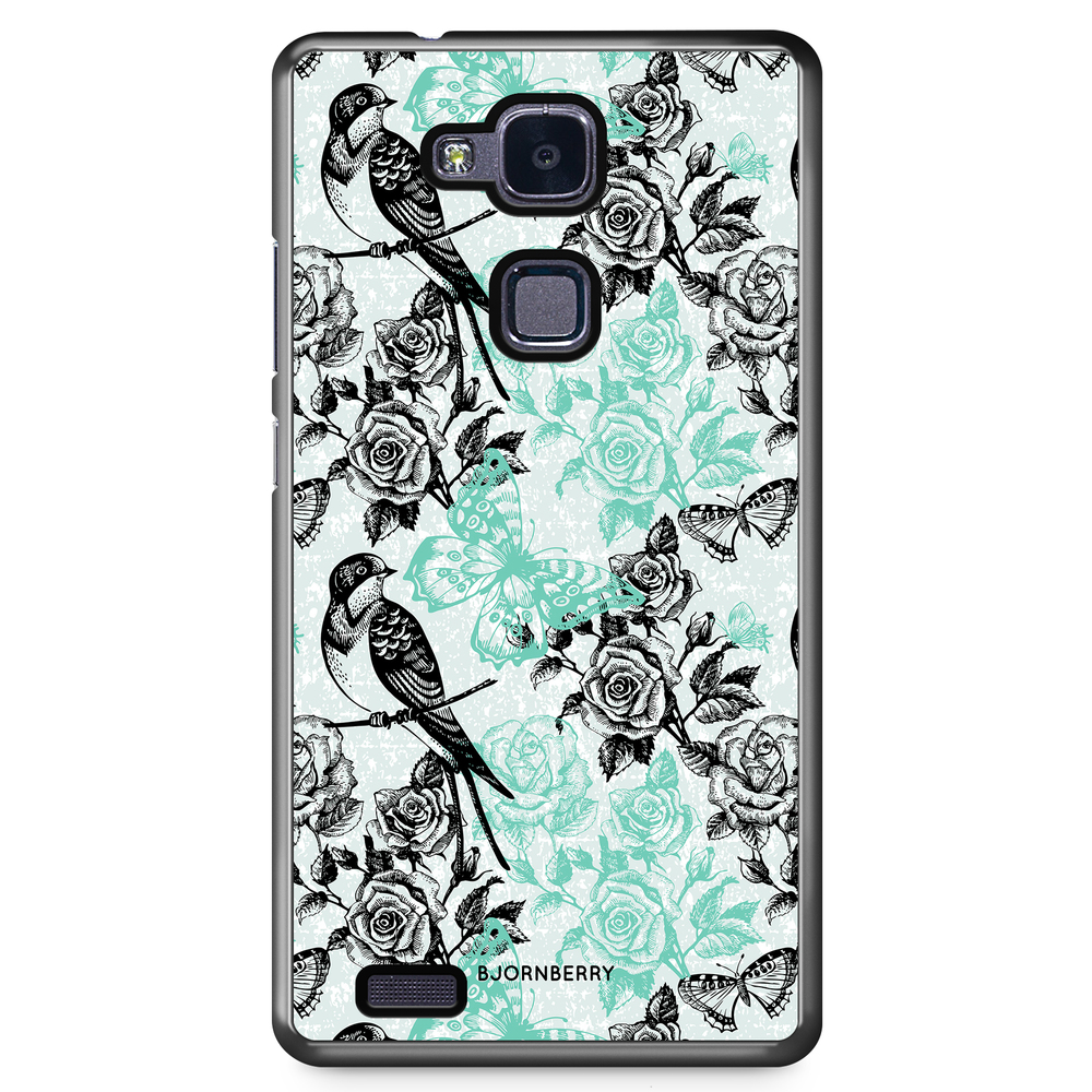 Huawei Honor 5X Case - Birds & Roses