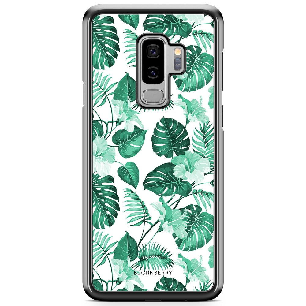 Samsung Galaxy S9 Plus Case - Turquoise Flowers