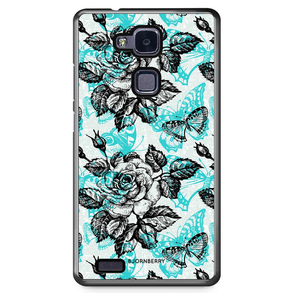 Huawei Honor 5X Case - Roses & Butterflies