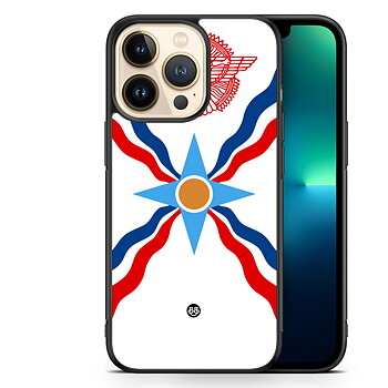 iPhone 13 Pro Skal - Assyriska flaggan