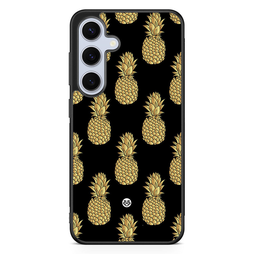 Samsung Galaxy S24 5G Case - Gold Pineapples
