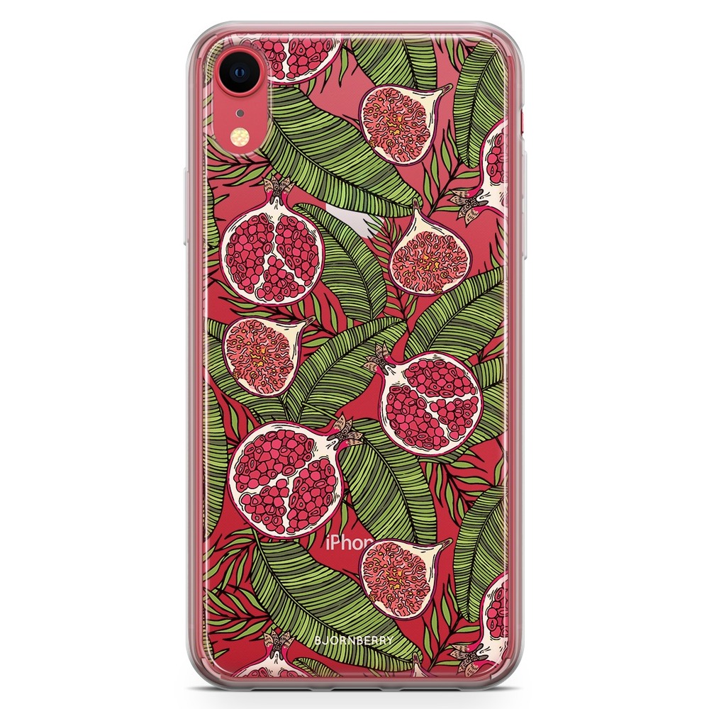iPhone XR Fashion Case - Pomegranate