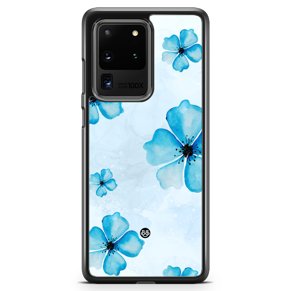 Samsung Galaxy S20 Ultra Case - WILD BLOOM - Blue Bloom