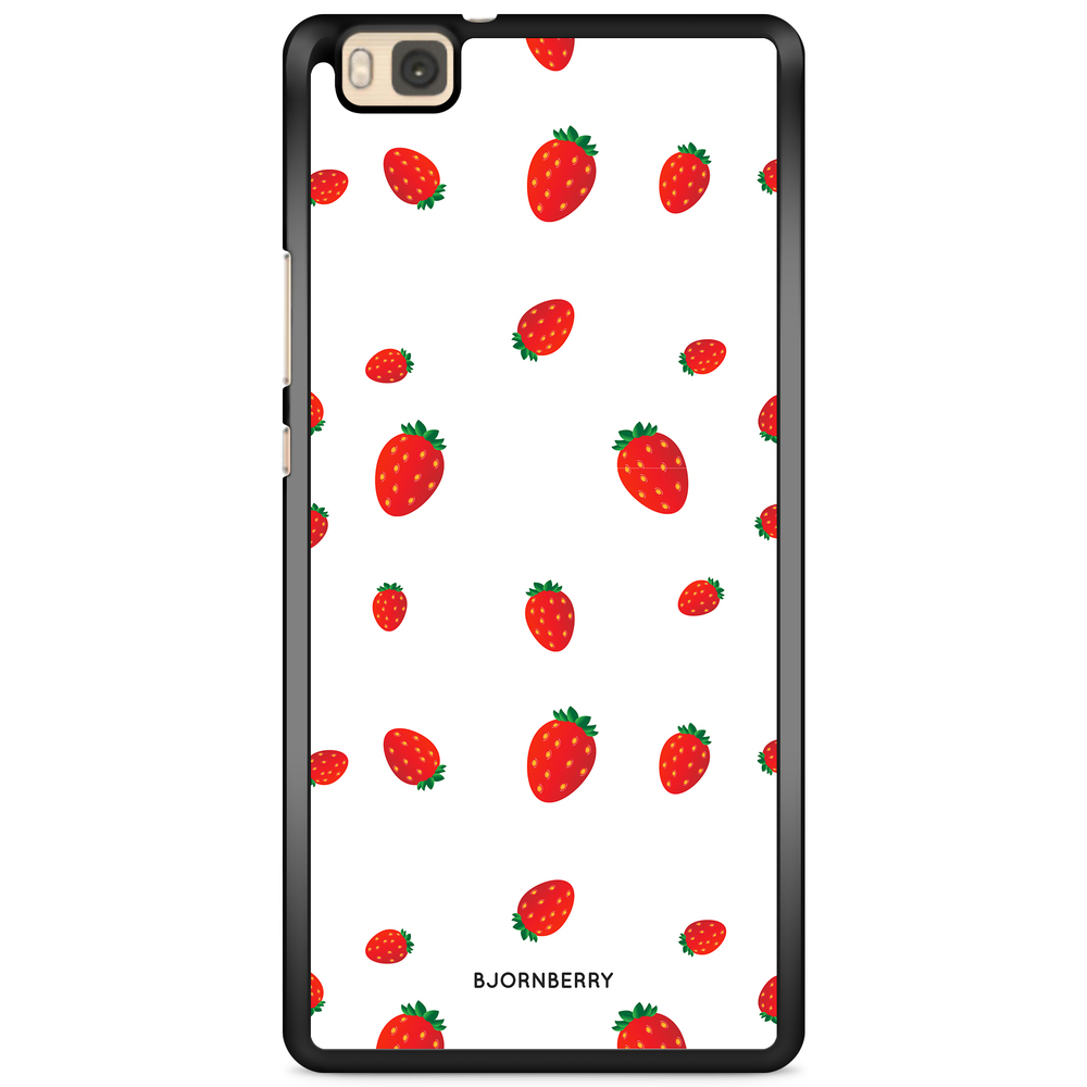 Huawei P8 Lite Case - Strawberry Pattern