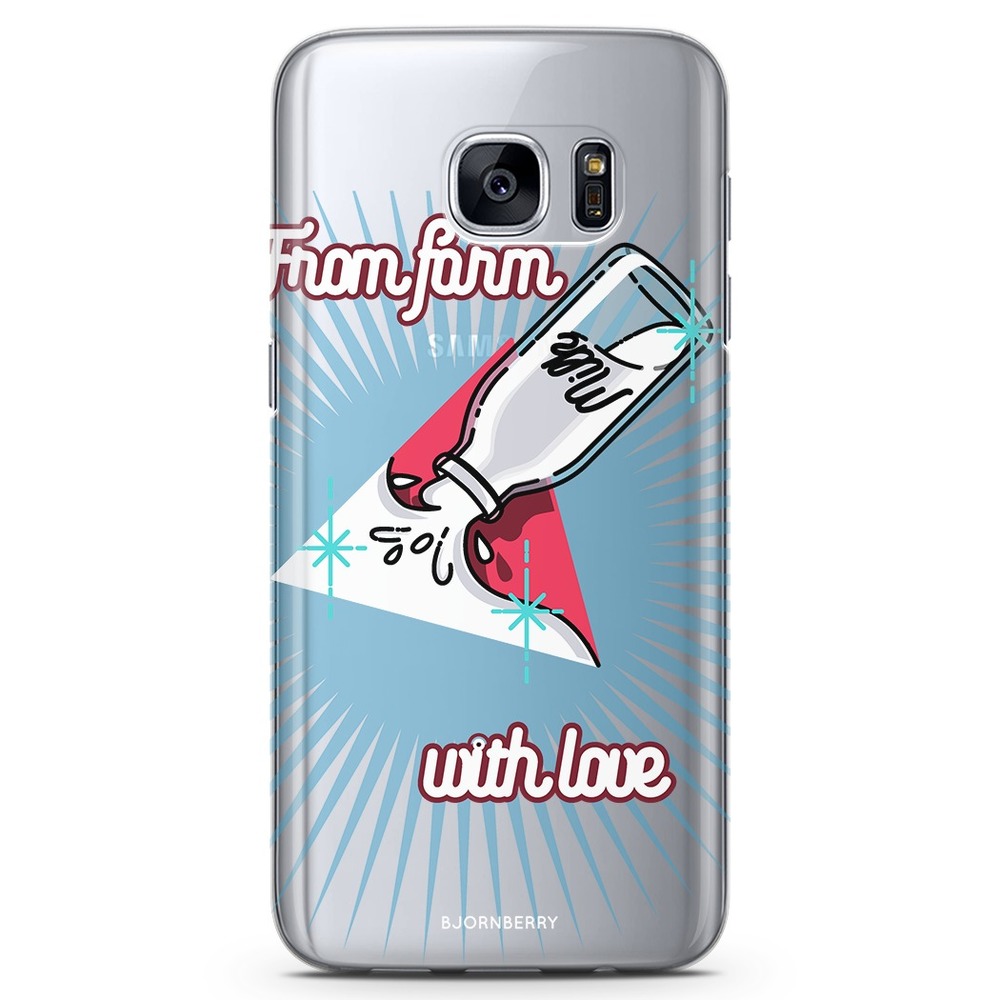 Samsung Galaxy S6 TPU Case - Vintage Milk