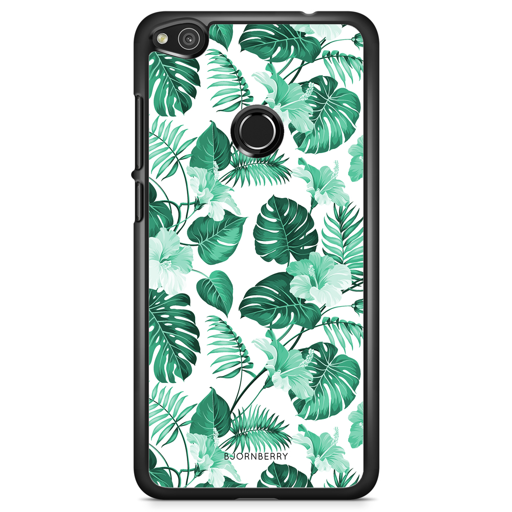 Huawei Honor 8 Lite Case - Turquoise Flowers