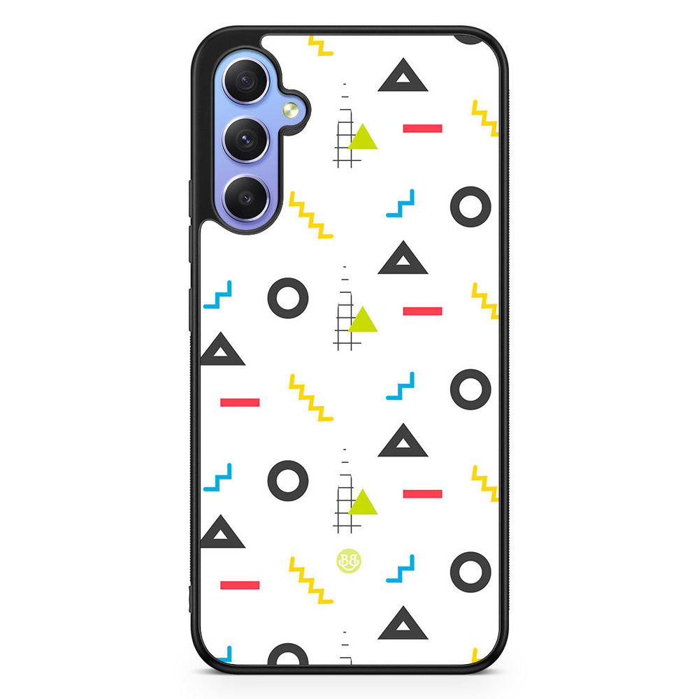 Samsung Galaxy A34 5G Case - 80s Pattern