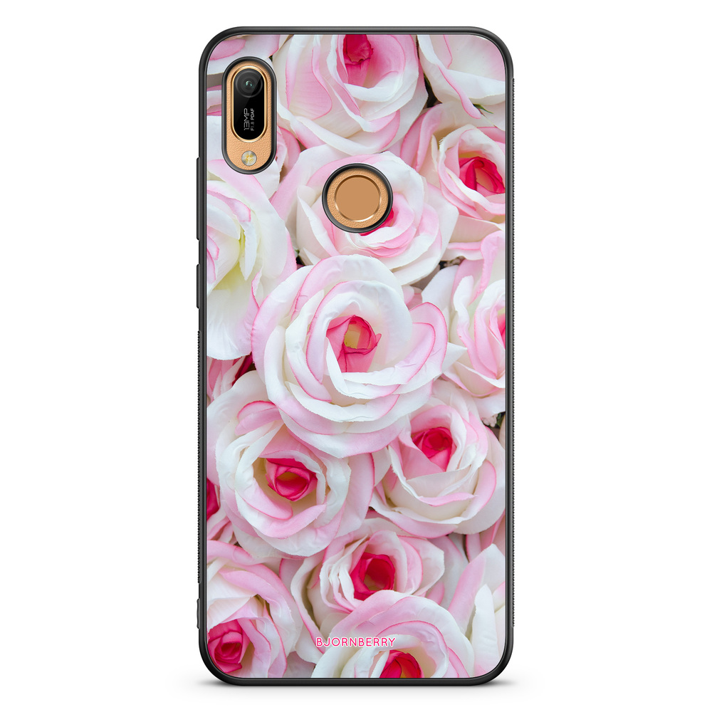 Huawei Y6 2019 Case - Pink Roses